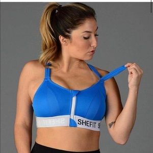 SHEFIT Blue Sports Bra
